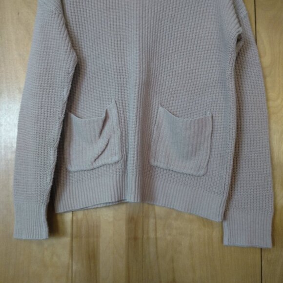 Ann Taylor Loft Women's Small Long Sleeve Knit Pullover Sweater With Pockets - Picture 3 of 4